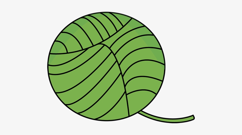Clip Free Library Green Of Clip Art Image - Yarn Clip Art, transparent png #416402