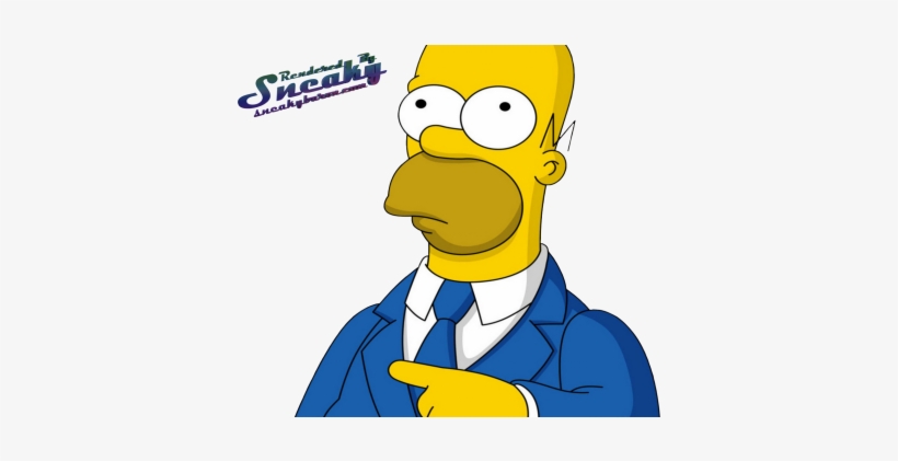 Homer Simpson - Homer Simpson Suit, transparent png #416653