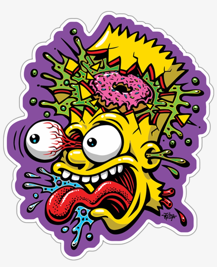 Clipart Resolution 1052*1200 - Calcomanias De Los Simpson, transparent png #416759