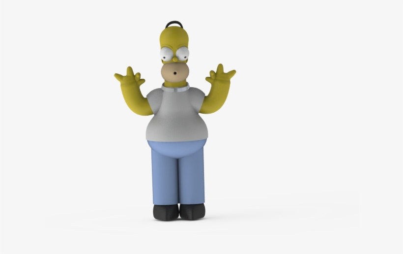 By 3dpoplauki Oct 24, 2016 View Original - Homer Simpson, transparent png #416799