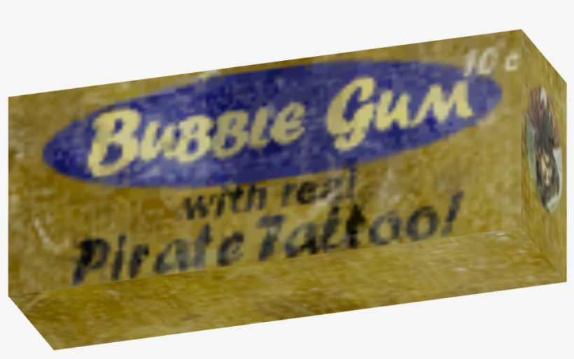 Bubblegum - Fallout Chewing Gum, transparent png #416941