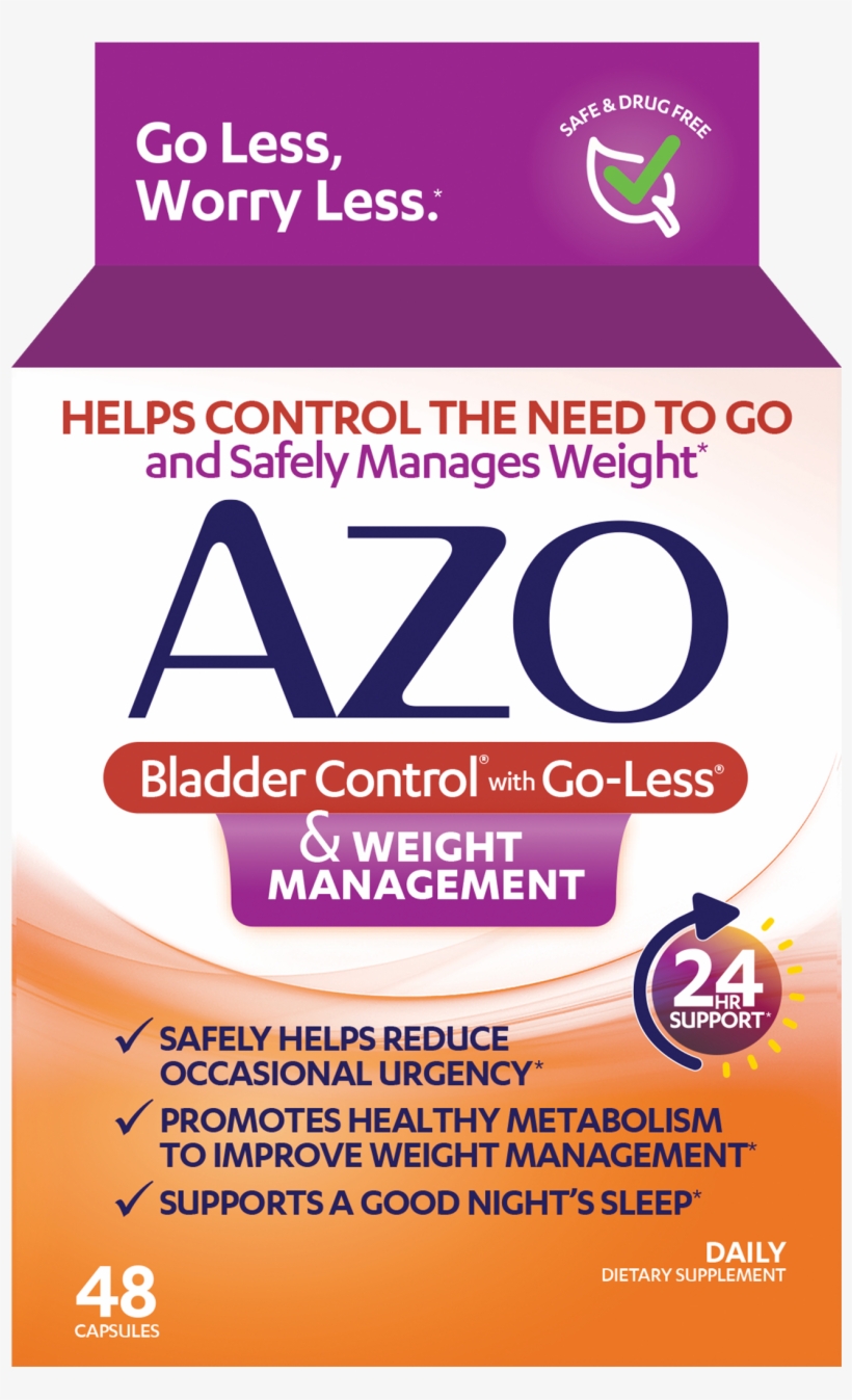 Azo Bladder Control & Weight Management, transparent png #417013