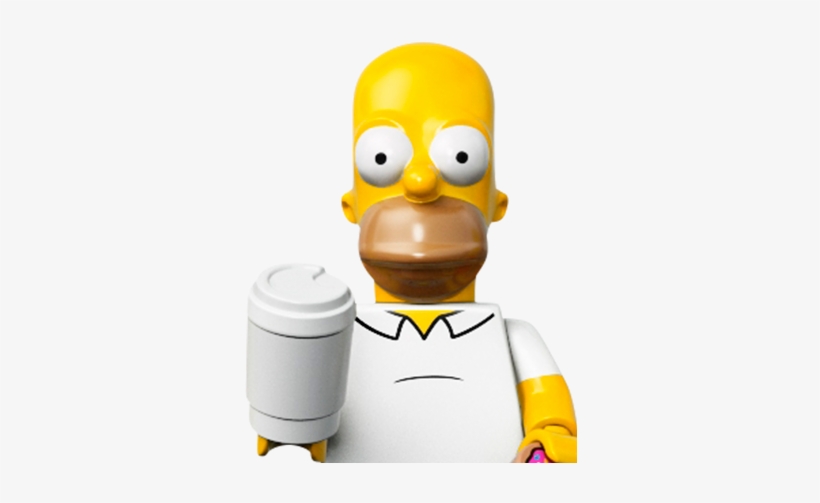 Homer Simpson - Lego Minifigures Homer Simpson, transparent png #417056