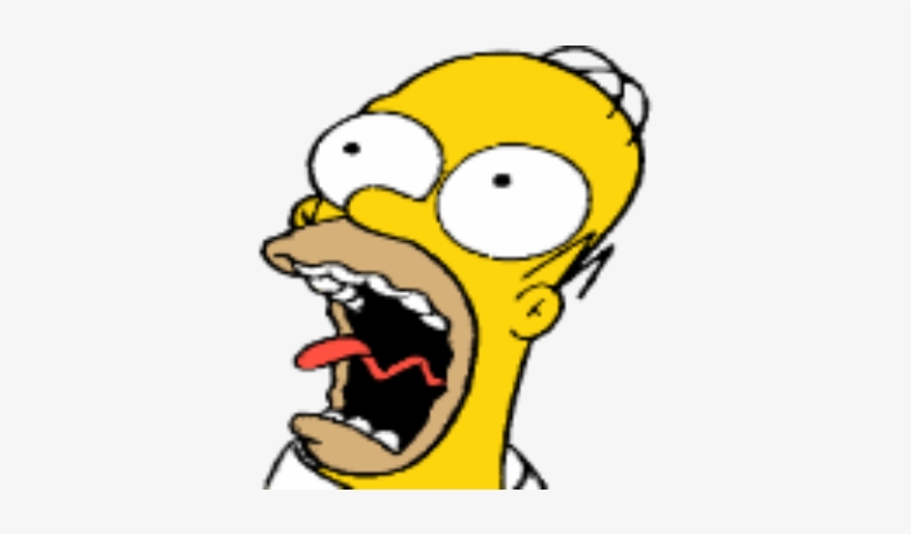 Geemod 2 "sixth Sense" Homer Simpson - Homer Screaming Transparent, transparent png #417077