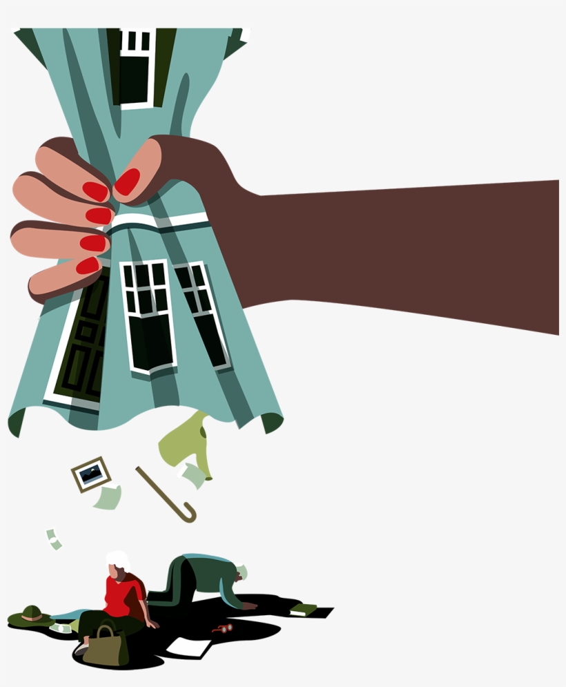 Guardian-strangers Fleecing Elderly - Portable Network Graphics, transparent png #417186