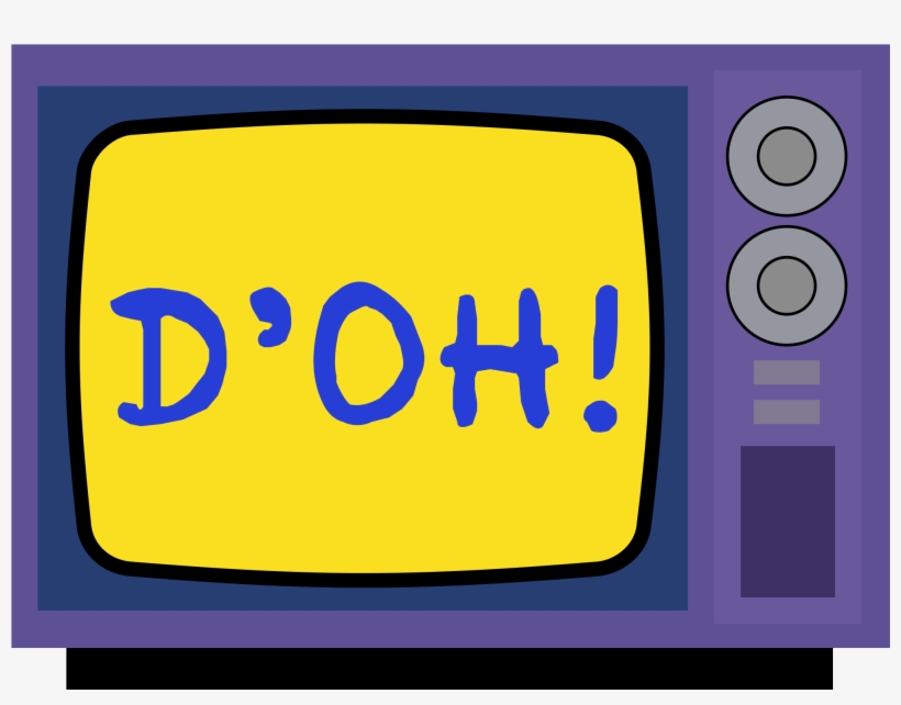 Open - Simpsons Tv Png, transparent png #417230