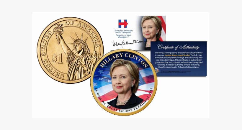 Hillary Clinton For 45th President Of The United States - Hillary Clinton 45th President Of The United States, transparent png #417364