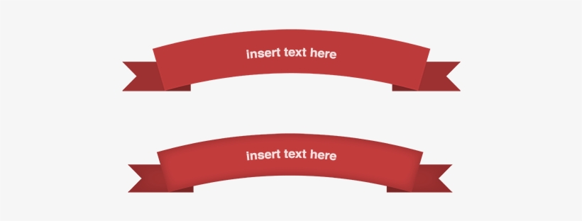 Text Ribbon Png - Curved Text Box Png, transparent png #417712