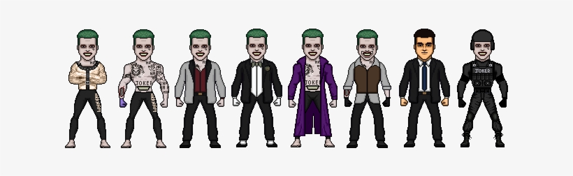 The Joker Suicide Squad By Stuart1001-dacy56u - Micro Heroes Suicide Squad, transparent png #417996