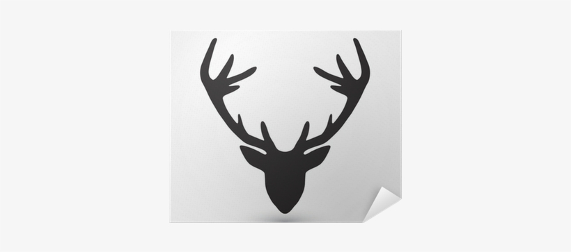 Gallery Direct Kovalto1's 'deer Head' Gallery Wrapped, transparent png #418088