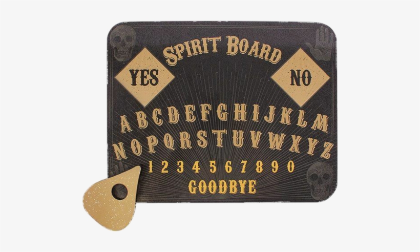 Skull Print Spirit Board - Attitude Clothing Skull Print Spirit Board, transparent png #418534