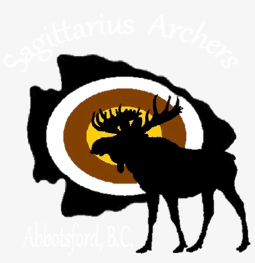 Charity Indoor Turkey Shoot Sagittarius Archers Banner - Moose: Black Shower Curtain, transparent png #418581