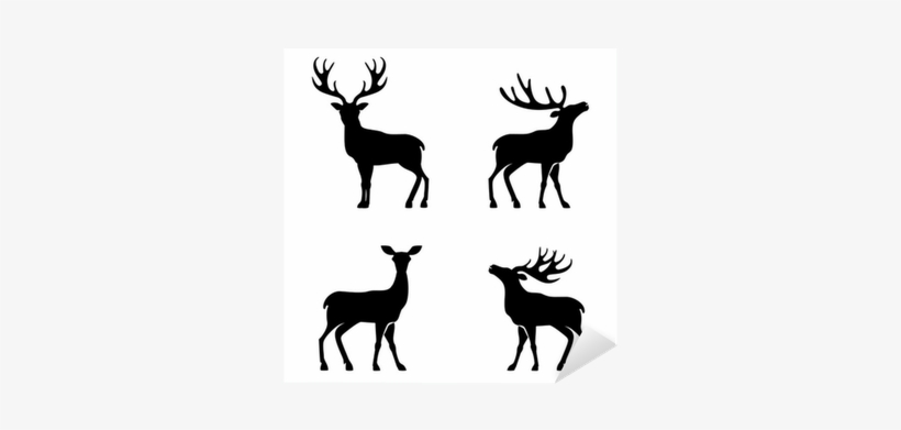 Deer Head Silhouette Png For Kids - Project 3.0 Tablet - Ipad 2nd, 3rd, 4th Gen (horizontal), transparent png #418672