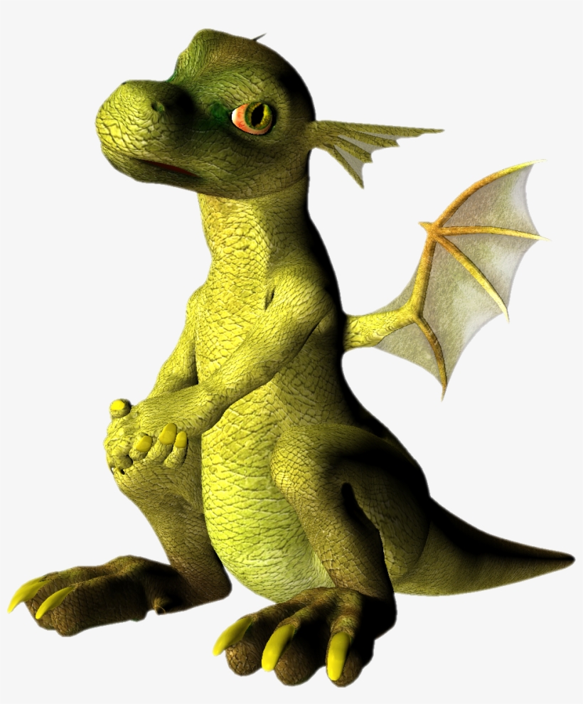 Dragon Png Transparent - Dragons Green Pictures Free, transparent png #418737