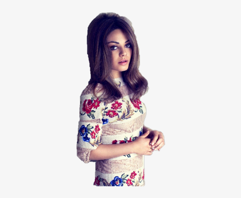Ukrainian Born Actress Mila Kunis Wears A Dolce & Gabana - Mila Kunis Phitoshoot, transparent png #418835