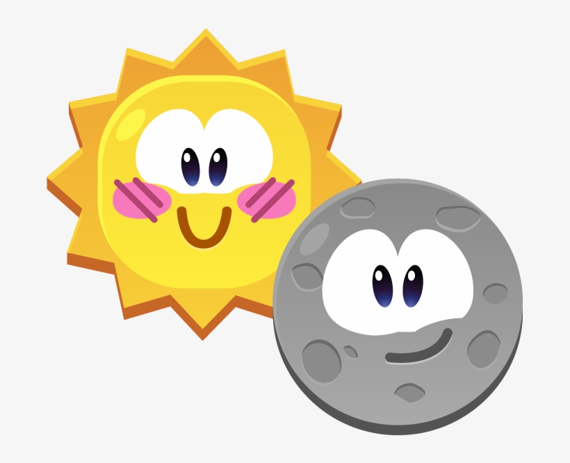 Day And Night - Emojis De Club Penguin Island, transparent png #418895