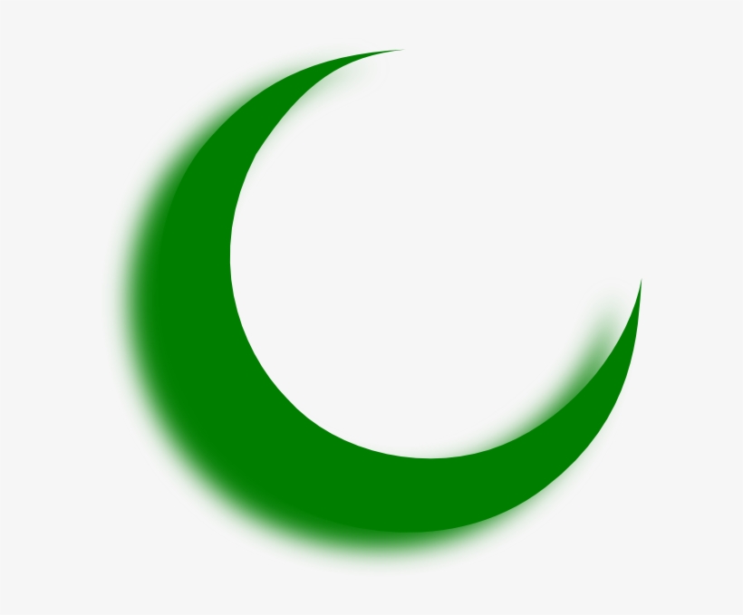 Half Moon Emoji Png - Half Moon Green Png, transparent png #418949