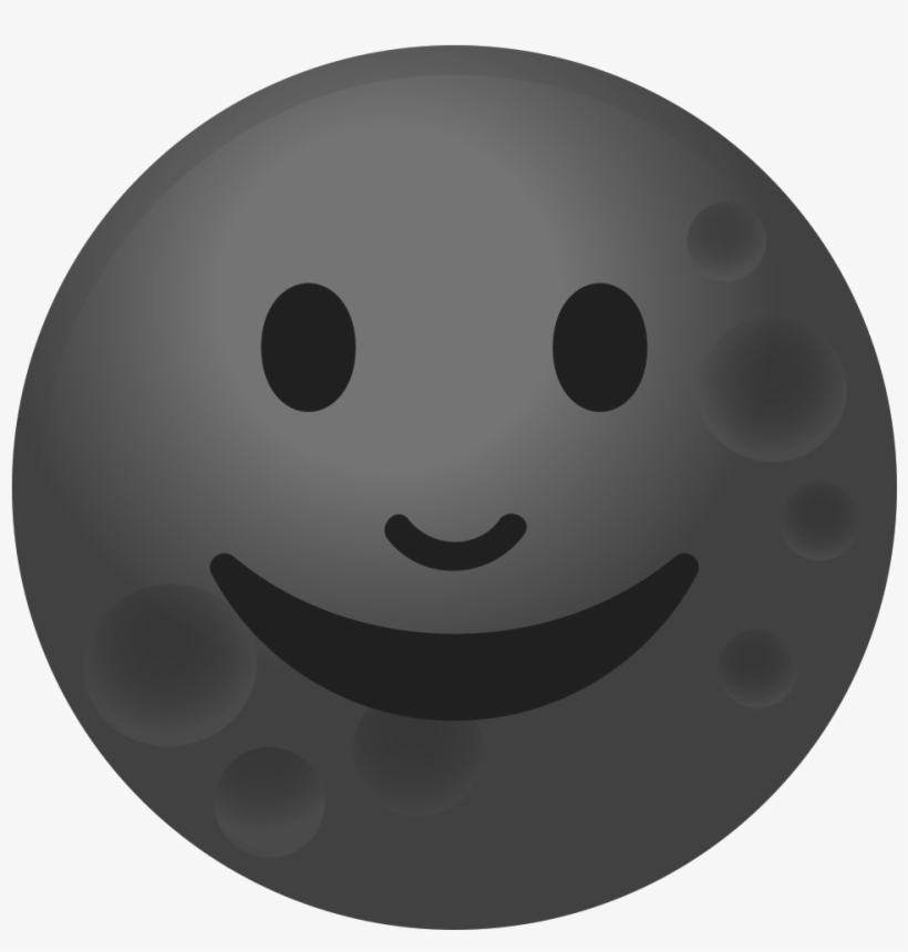 Download Svg Download Png - Luna Emoji Android, transparent png #419019