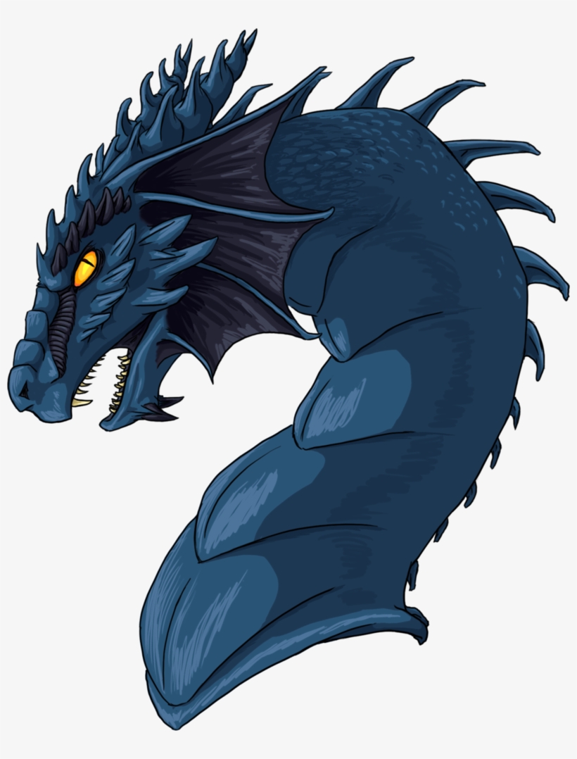 Blue Dragon No Background, transparent png #419021