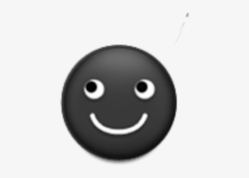 Black Moon Emoji Face Sticker 🌙 Png Black Moon Emoji - 8 Ball Pool, transparent png #419166