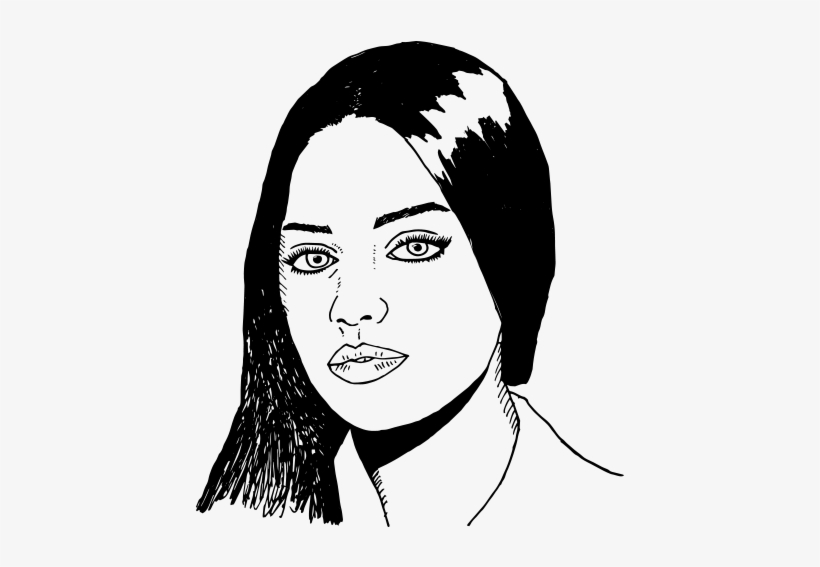 Mila Kunis - Drawing, transparent png #419296