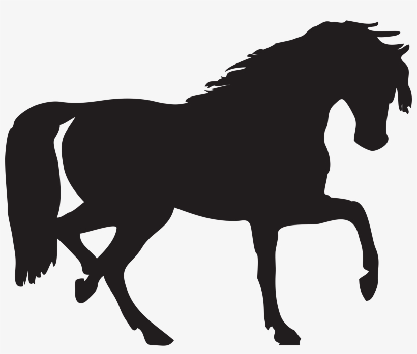 Horse Silhouette By Johnny Automatic - Horse Silhouette No Background, transparent png #419324