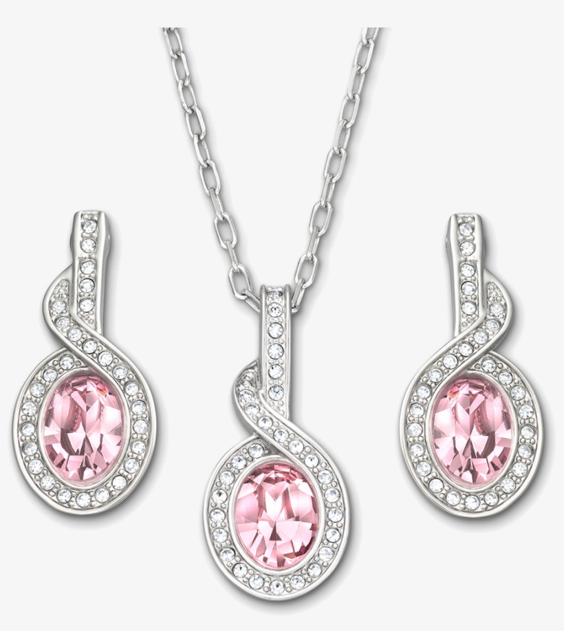 Diamond Earrings Png Image - Diamond Jewellery Set Png, transparent png #419613