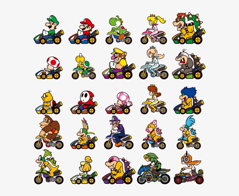 Mario Kart 8 Deluxe Website Updated With A Bunch Of - Mario Kart 8 Deluxe Stamps, transparent png #419756