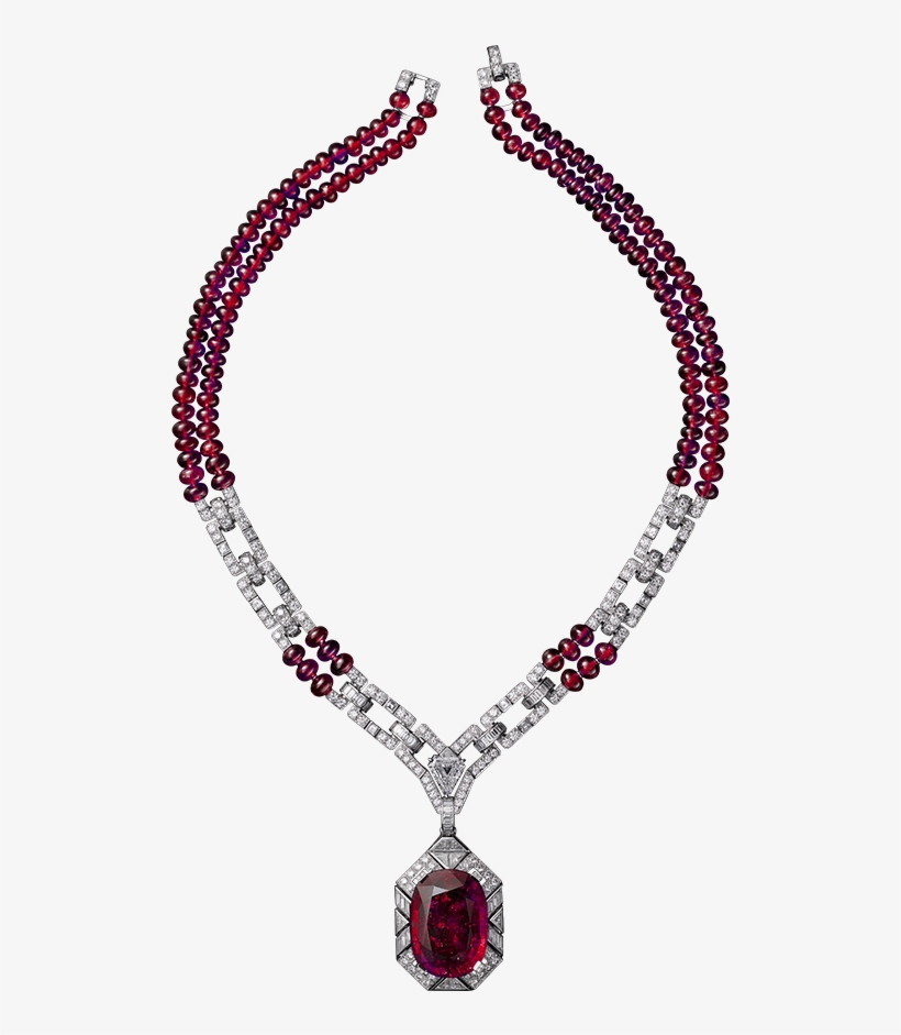 Red And White Necklace Png Best Web - Necklace Clip Art, transparent png #419916