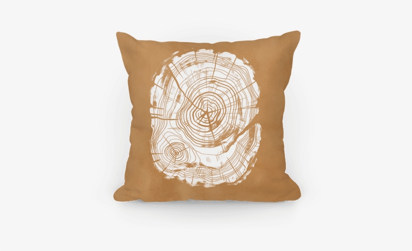 Tree Growth Rings Pillow - Love Chocolate Quotes, transparent png #4100080