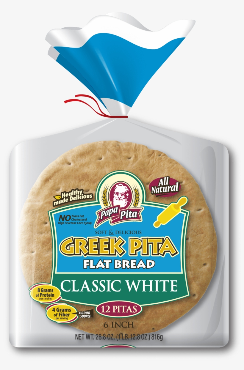 View Our Pita Recipes - Papa Pita Greek Pita Flatbread, transparent png #4100081