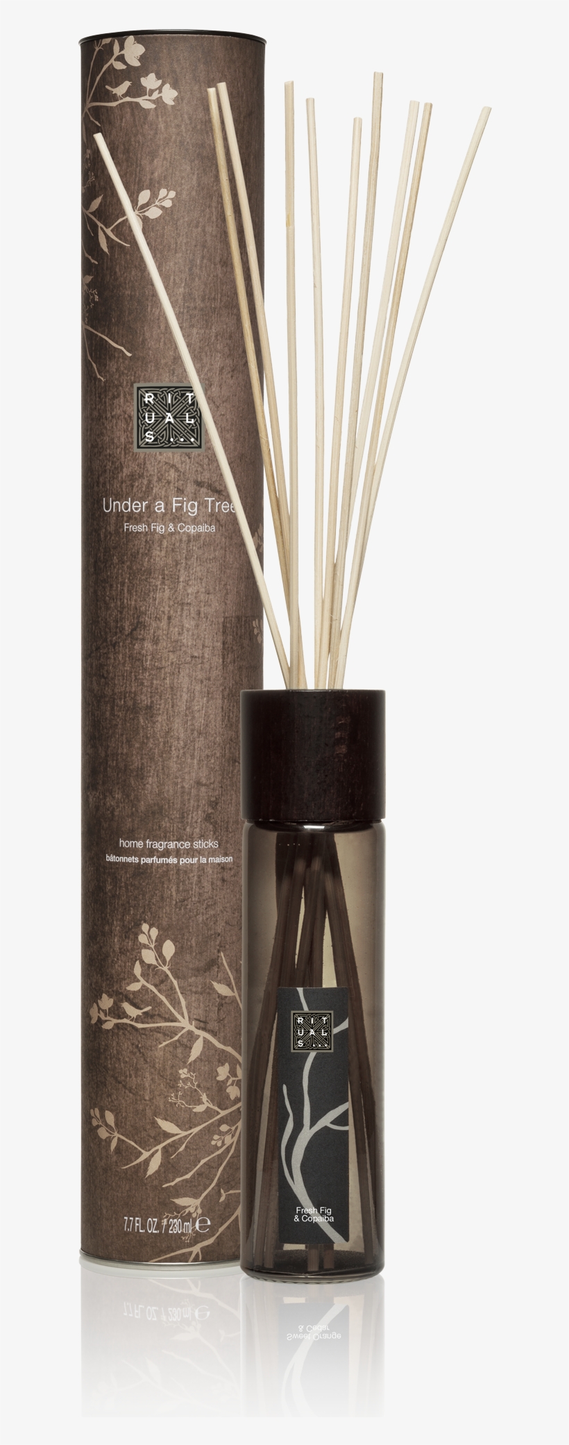 Under A Fig Tree - Rituals Under A Fig Tree Home Fragrance Sticks 230ml, transparent png #4100439