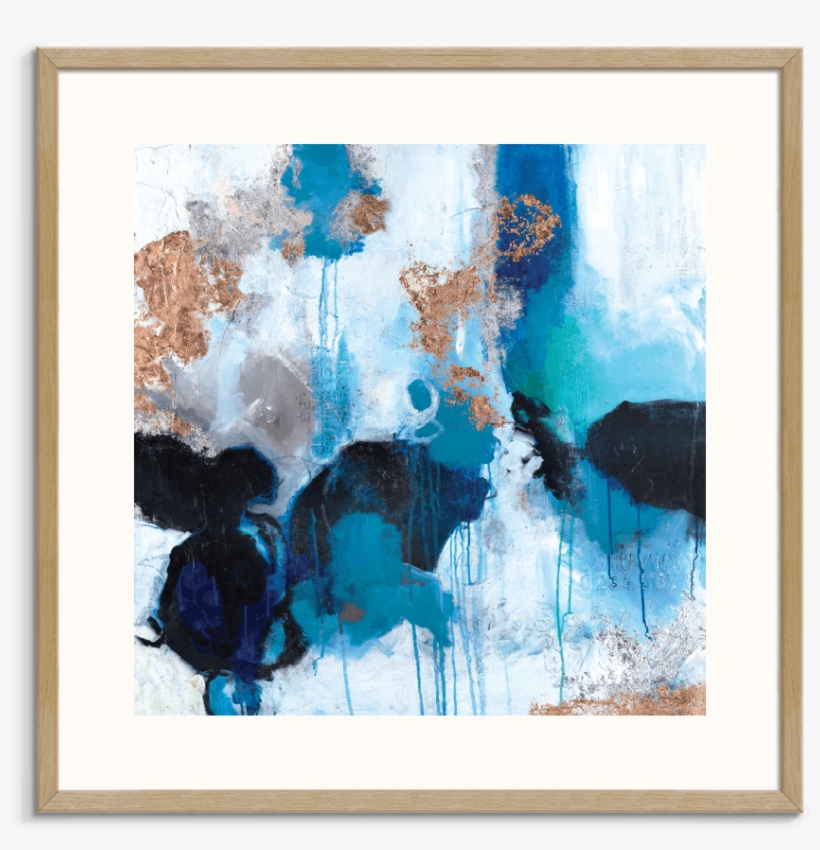 Framed Giclee Prints - Artist Lane Mojo Risen By Julie Ahmad Painting Print, transparent png #4100638