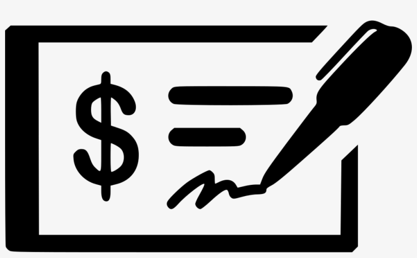 Cheque Comments - Free Cheque Icon, transparent png #4100729