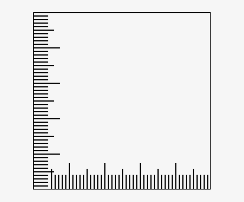 Ruler Free Images - Ruler Border Black And White, transparent png #4100790