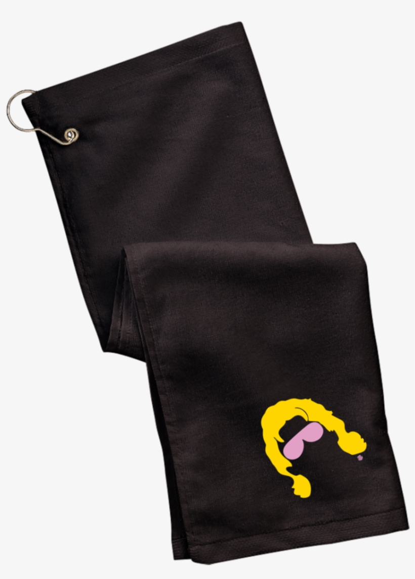 Flair Silhouette Golf Towel - Golf, transparent png #4101170