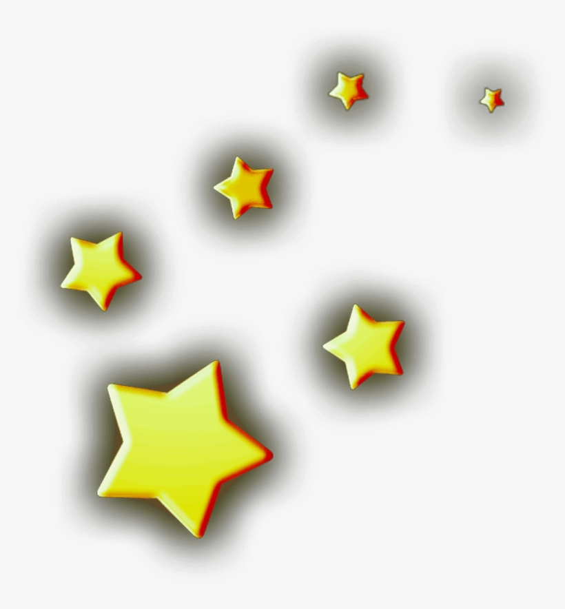 Mq Stars Star Glow Heaven Yellow Shadow - Illustration, transparent png #4101435