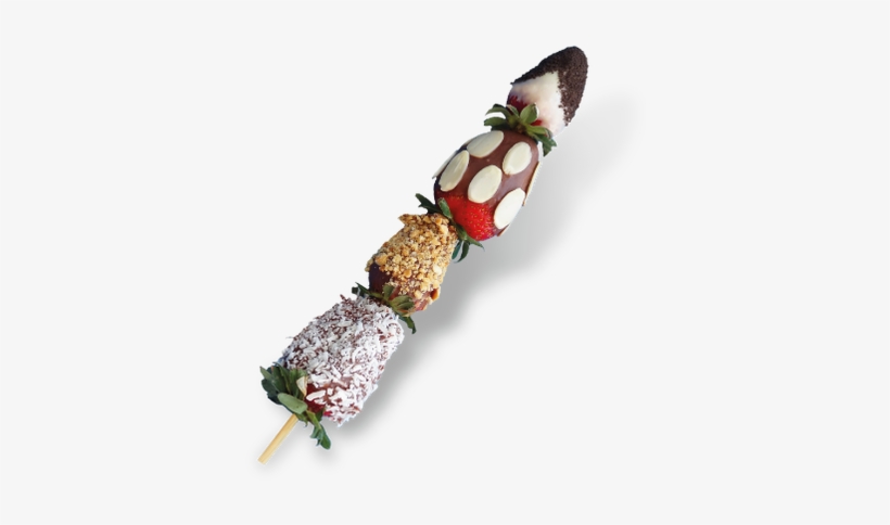 Fresas Con Chocolate Pinchos, transparent png #4101516