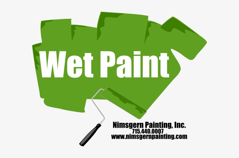 Painting Clipart Wet Paint - Your Friend Is Sick, transparent png #4101652