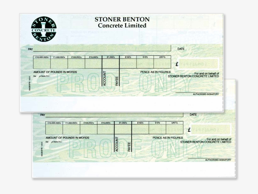 Sage Secure Custom Cheques - Hm Revenue And Customs Cheque, transparent png #4101705