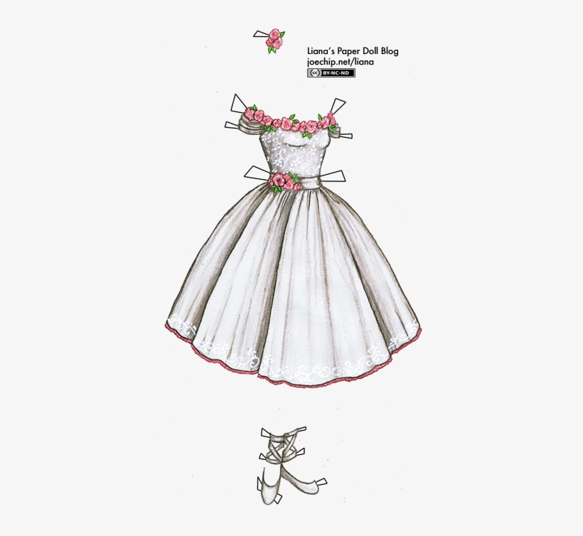 Halloween 10 Day 4 White Ballerina Outfit With Pink - Gown, transparent png #4101903