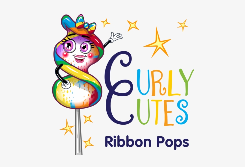 Curlycutes Ribbon Pops - Yumjunkie, transparent png #4101952