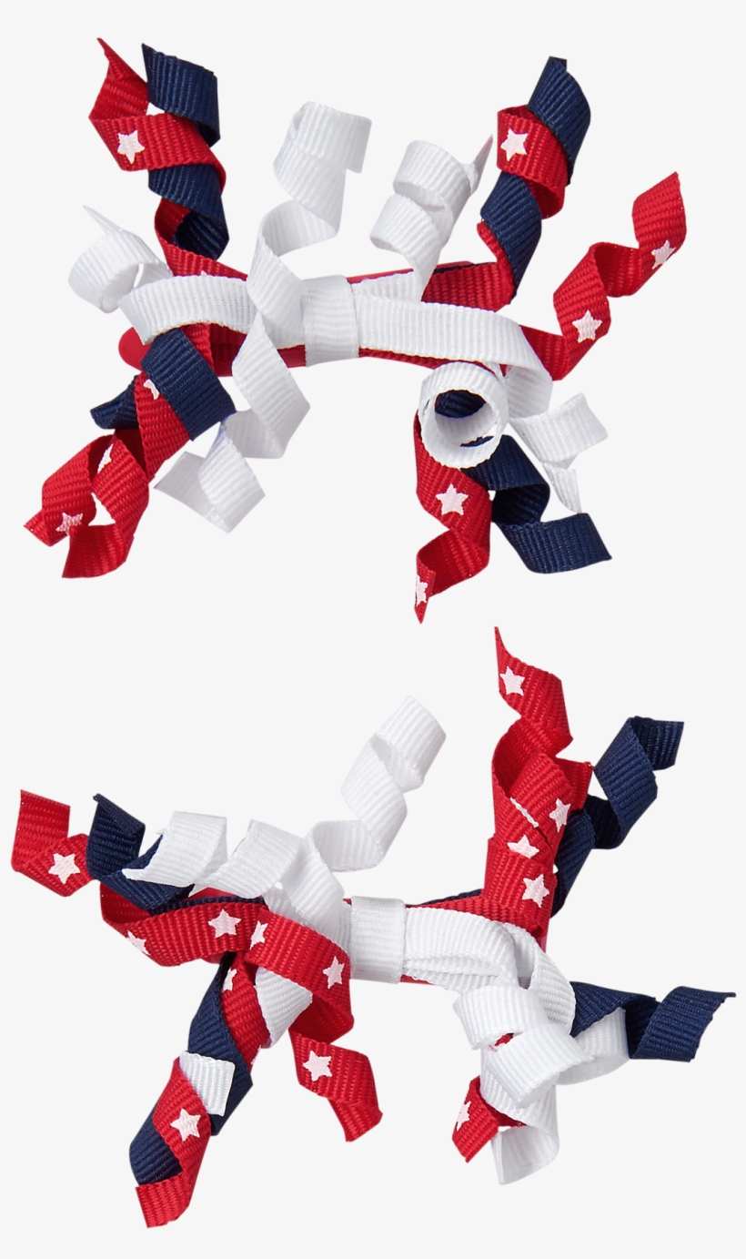 Curly Ribbon Clips - Christmas Decoration, transparent png #4101974