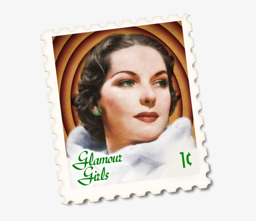 Slideshow - 30s Glamor - Stamp Only - 2740 - Portable Network Graphics, transparent png #4102064