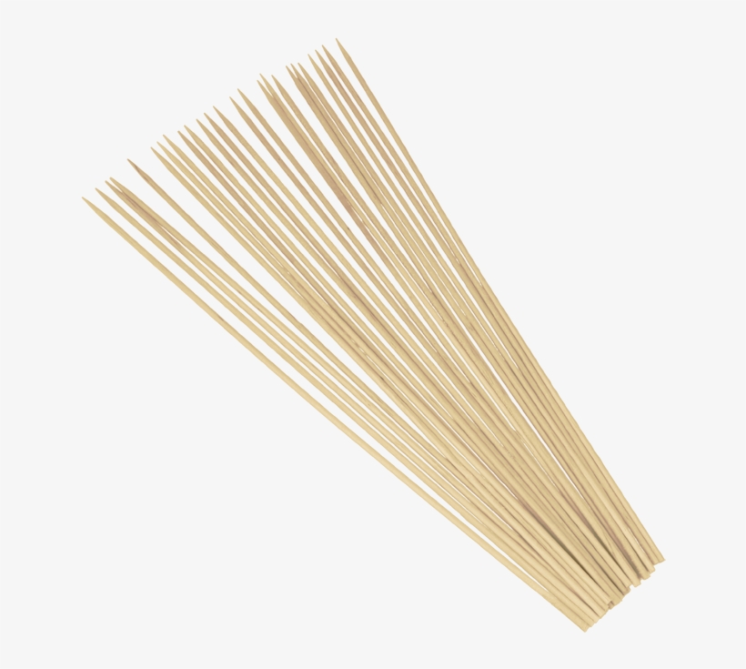 570125 / Bolsa 100 Brochetas Madera 25 Cm - Metaltex Birchwood Skewers, Set Of 100, transparent png #4102422