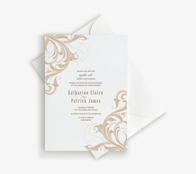 Wedding Invitations - Ep - Cd, transparent png #4102704