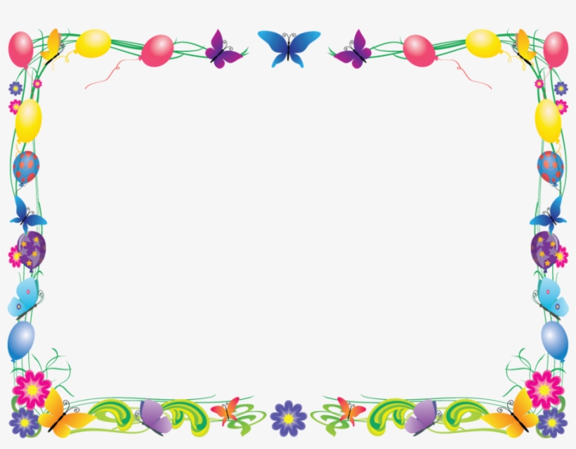 Preschool Frame Clipart Borders And Frames Pre-school - Floral Frame, transparent png #4102823