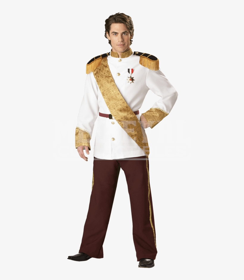 Prince Charming Men's Costume - Prince Charming X Large, transparent png #4102919