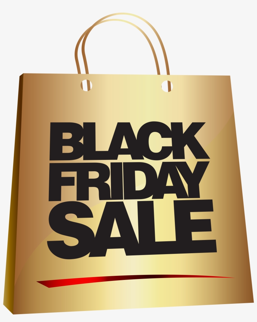 Black Friday Sale In Gold, transparent png #4103195