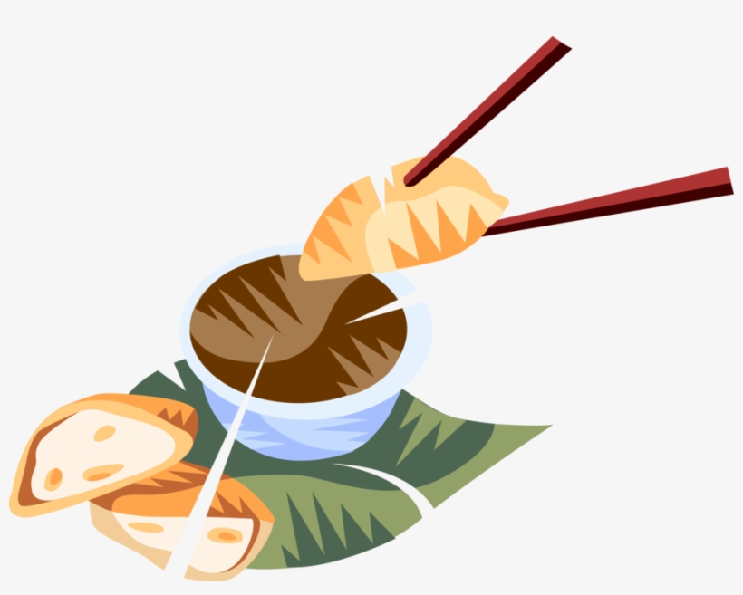 Vector Illustration Of Chinese Cuisine Tofu Dumplings - Chinese Cuisine, transparent png #4103413
